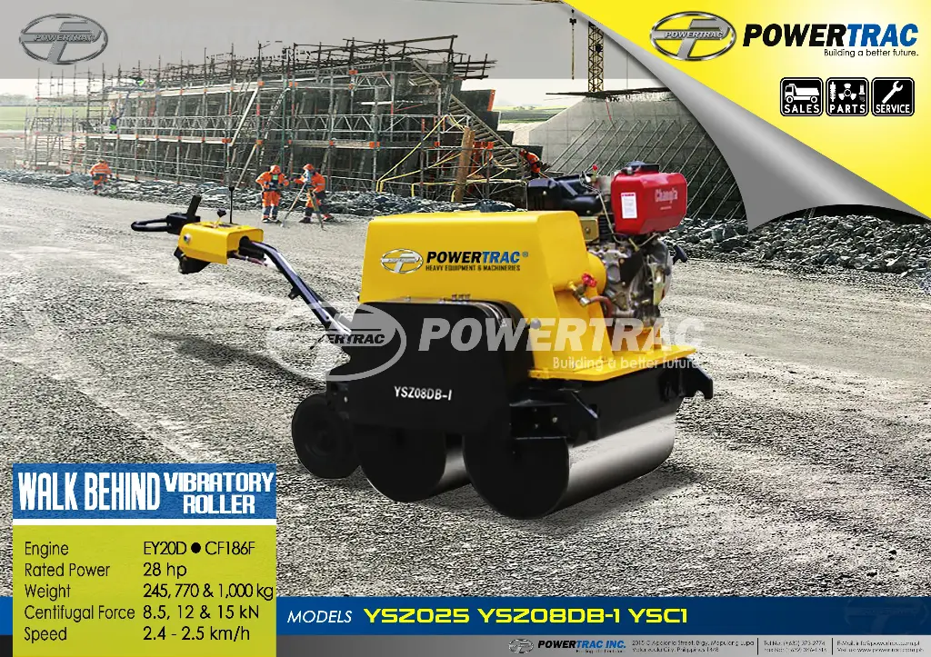 PT-Walk Behind Vibratory Roller