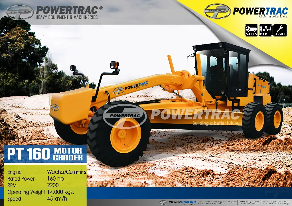 PT-160 Motor Grader