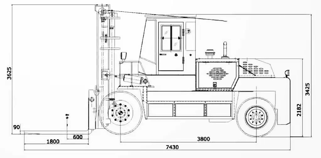 PT-HNF-160 Forklift