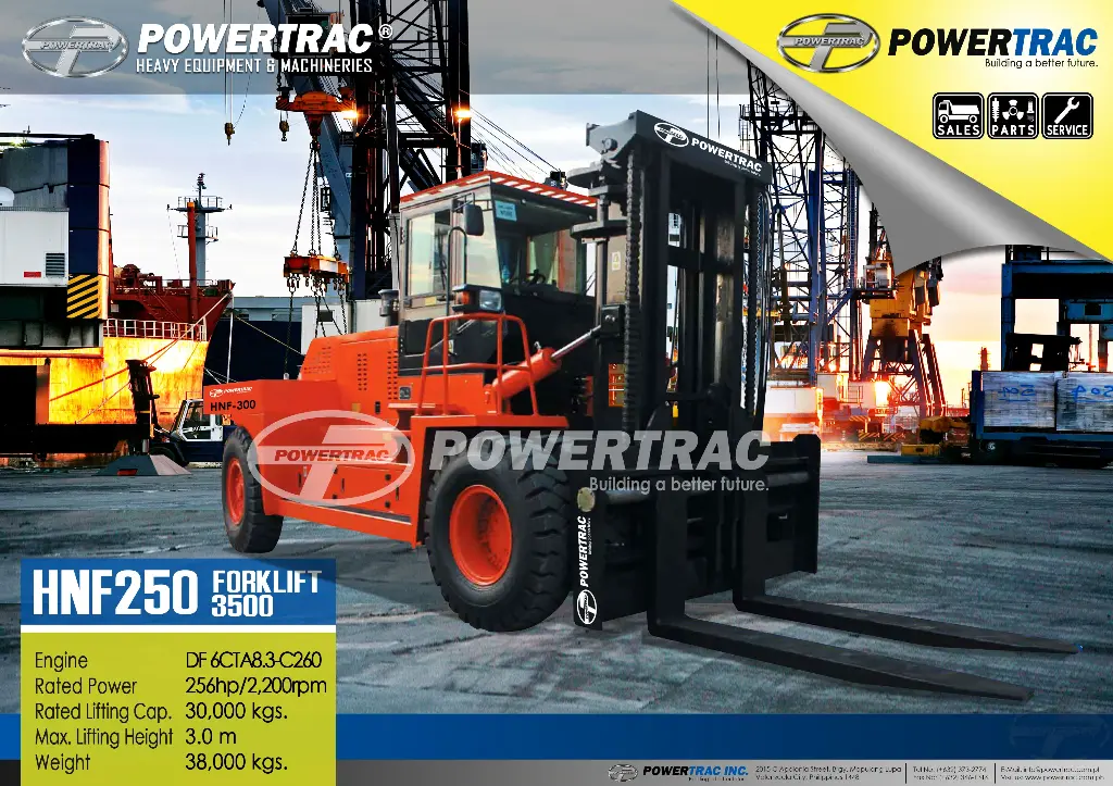 PT- HNF-300 Forklift