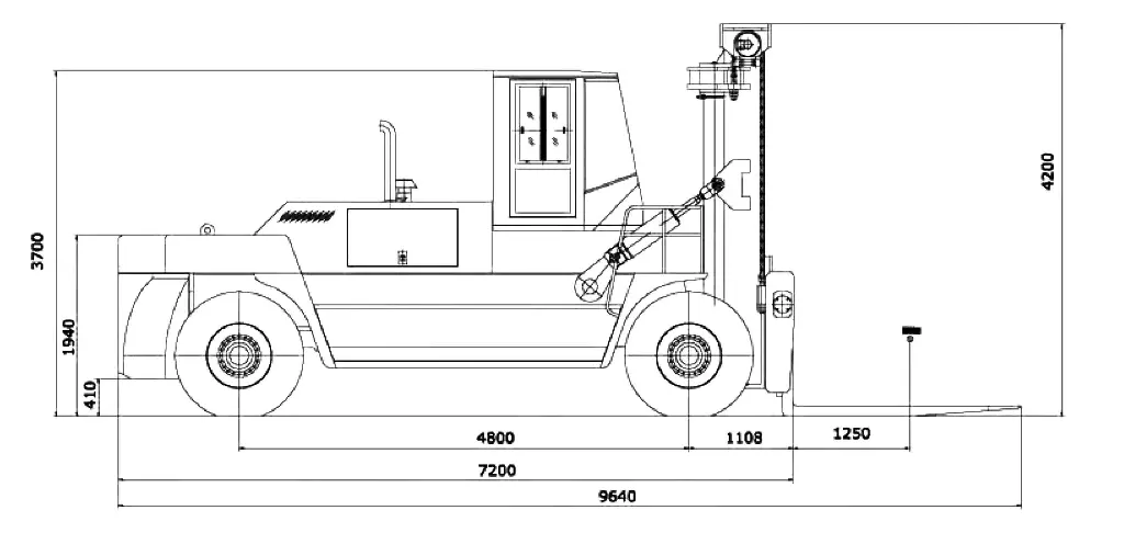 PT- HNF-300 Forklift