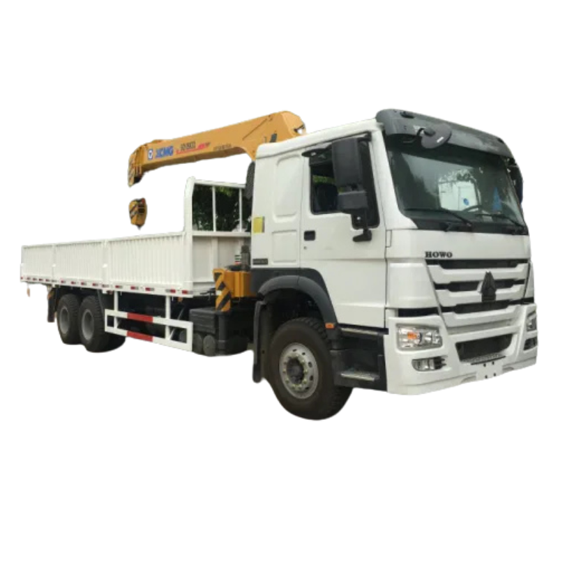 ST-HOWO A7 6X4 Boom Truck with 10ton Crane Boom