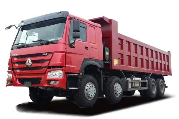 Sinotruk HOWO A7 8x4 Dump Truck extended cab